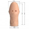 PRETTY LOVE SOCKER FUNDA PARA PENE TEXTURIZADA COLOR NATURAL