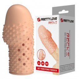 PRETTY LOVE GEEK S FUNDA PARA PENE GET YOUR PENIS THICKER COLOR NATURAL