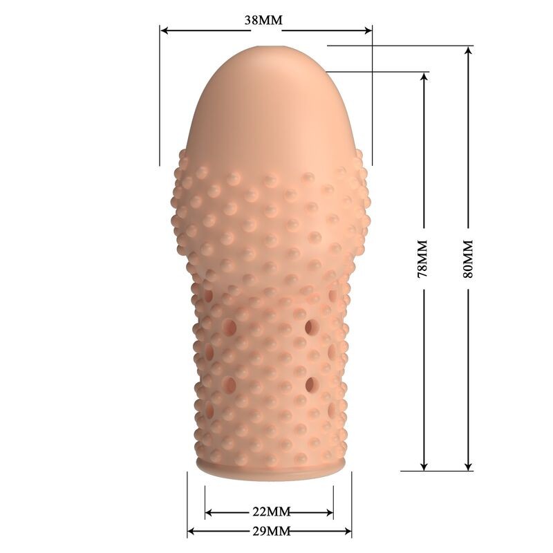 PRETTY LOVE GEEK S FUNDA PARA PENE GET YOUR PENIS THICKER COLOR NATURAL