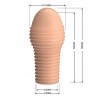 PRETTY LOVE HOTTT FUNDA PARA PENE GET YOUR PENIS THICKER COLOR NATURAL