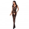 PASSION WOMAN BS062 BODYSTOCKING NEGRO TALLA uNICA