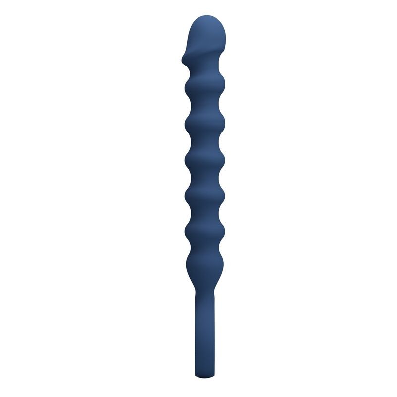 MR PLAY BOLAS ANALES Y PLUG ANAL SILICONA AZUL Ø 34 CM 285 CM