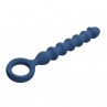 MR PLAY BOLAS ANALES Y PLUG ANAL SILICONA AZUL Ø 34 CM 285 CM
