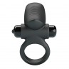 PRETTY LOVE ANILLO VIBRADOR PARA PENE ADRIEN 10 FUNCIONES NEGRO