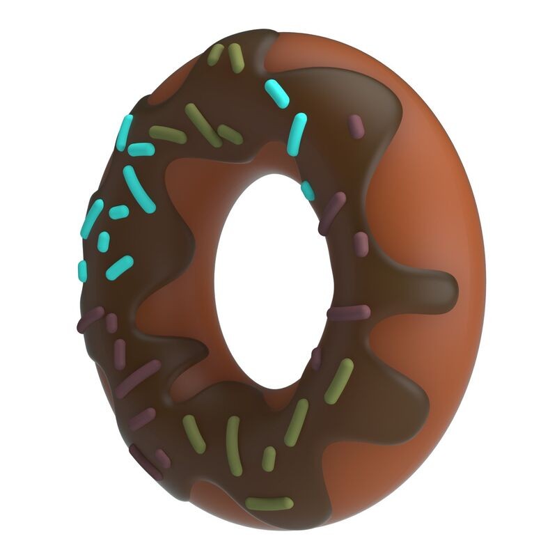 PRETTY LOVE ANILLO PARA PENE SUPER DONUT MARRoN