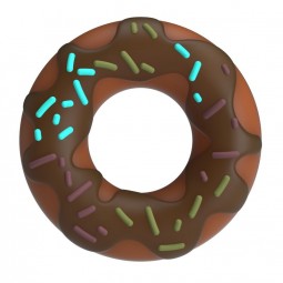 PRETTY LOVE ANILLO PARA PENE SUPER DONUT MARRoN