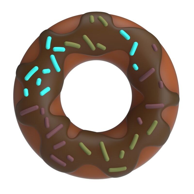 PRETTY LOVE ANILLO PARA PENE SUPER DONUT MARRoN