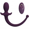 PRETTY LOVE LIOEA PLUG ANAL CON COLA VIBRADOR 12 FUNCIONES COLOR MORADO CONTROL REMOTO