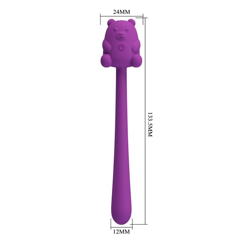 PRETTY LOVE CUTE BEAR FLIRTING STICK VIBRADOR RECARGABLE