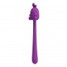 PRETTY LOVE VIBRADOR FLEXIBLE CUTE BUNNY FLIRTING STICK RECARGABLE USB MORADO