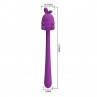 PRETTY LOVE VIBRADOR FLEXIBLE CUTE BUNNY FLIRTING STICK RECARGABLE USB MORADO