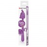 PRETTY LOVE VIBRADOR FLEXIBLE CUTE BUNNY FLIRTING STICK RECARGABLE USB MORADO