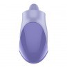 SATISFYER TONGUE DANCER ESTIMULADOR CLITORIANO CON VIBRACIoN Y PULSACIONES LILA