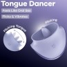 SATISFYER TONGUE DANCER ESTIMULADOR CLITORIANO CON VIBRACIoN Y PULSACIONES LILA