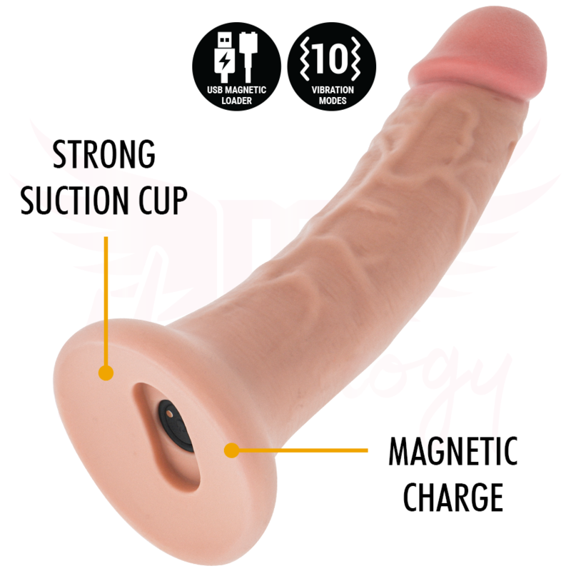 MYTHOLOGY ASHER ORIGINAL DILDO S VIBRADOR COMPATIBLE CON WATCHME WIRELESS TECHNOLOGY