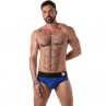 LOCKER GEAR WIDE WAISTBAND JOCK BRIEF AZUL S