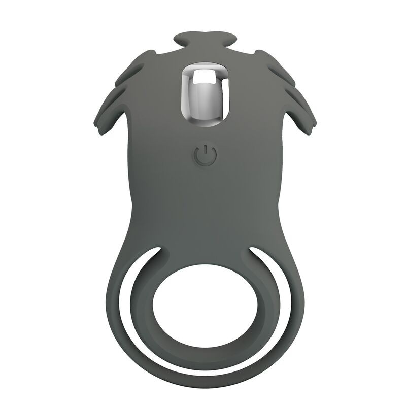 PRETTY LOVE ANILLO VIBRADOR RECARGABLE CON ESTIMULADOR