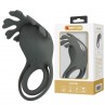 PRETTY LOVE ANILLO VIBRADOR RECARGABLE CON ESTIMULADOR
