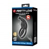 PRETTY LOVE GOODWIN ANILLO VIBRADOR DOBLE PARA PENE RECARGABLE NEGRO