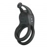 PRETTY LOVE GOODWIN ANILLO VIBRADOR DOBLE PARA PENE RECARGABLE NEGRO