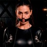 FETISH SUBMISSIVE ANILLA MORDAZA CON PINZAS PARA PEZONES