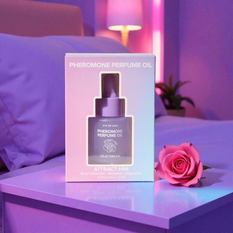 EYE OF LOVE BLOOM ACEITE DE PERFUME CON FEROMONAS LILAC DREAM 20 ML