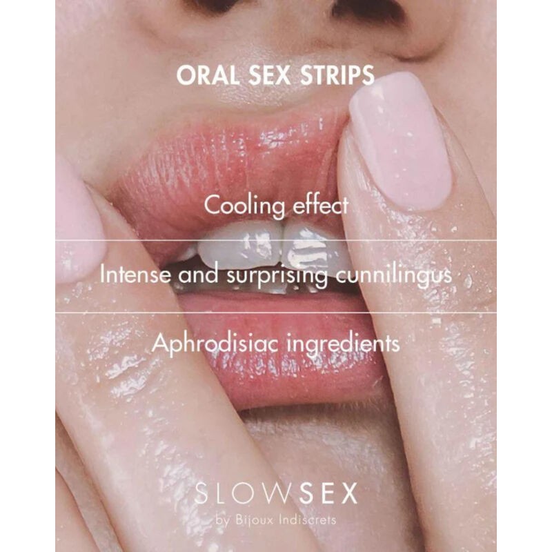 BIJOUX INDISCRETS SLOW SEX ORAL SEX STRIPS