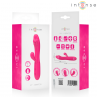 INTENSE IVY VIBRADOR FLEXIBLE 10 VIBRACIONES CON LENGUA ESTIMULADORA ROSA