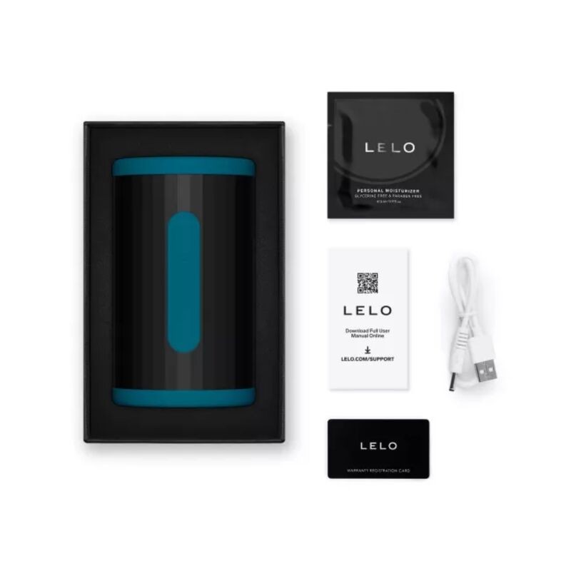 LELO F2S DOUBLE SONIC MASTURBADOR MASCULINO CON DOBLE ESTIMULACIoN SoNICA VERDE AZULADO