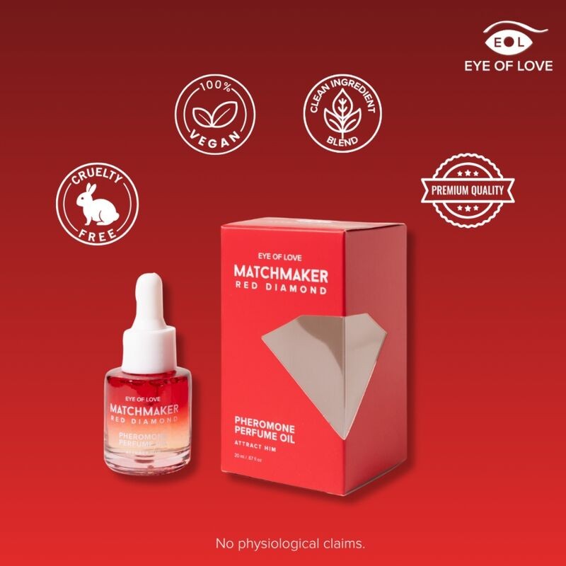 EYE OF LOVE MATCHMAKER RED DIAMOND ACEITE PERFUMADO CON FEROMONAS 20 ML