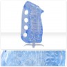 FLESHLIGHT FLESHSKINS GRIP BLUE ICE MASTURBADOR MANUAL AZUL