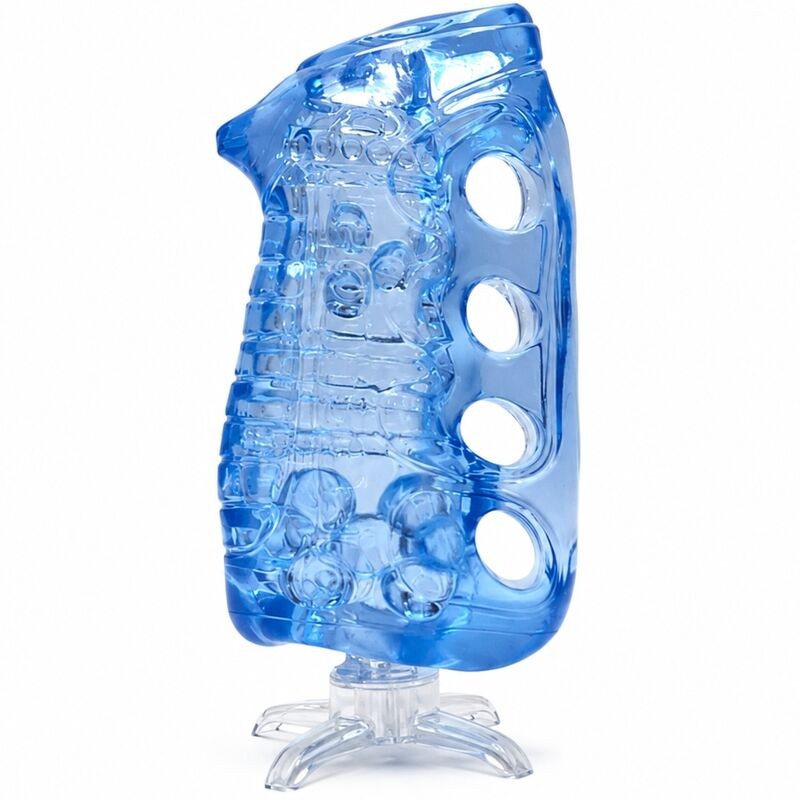FLESHLIGHT FLESHSKINS GRIP BLUE ICE MASTURBADOR MANUAL AZUL