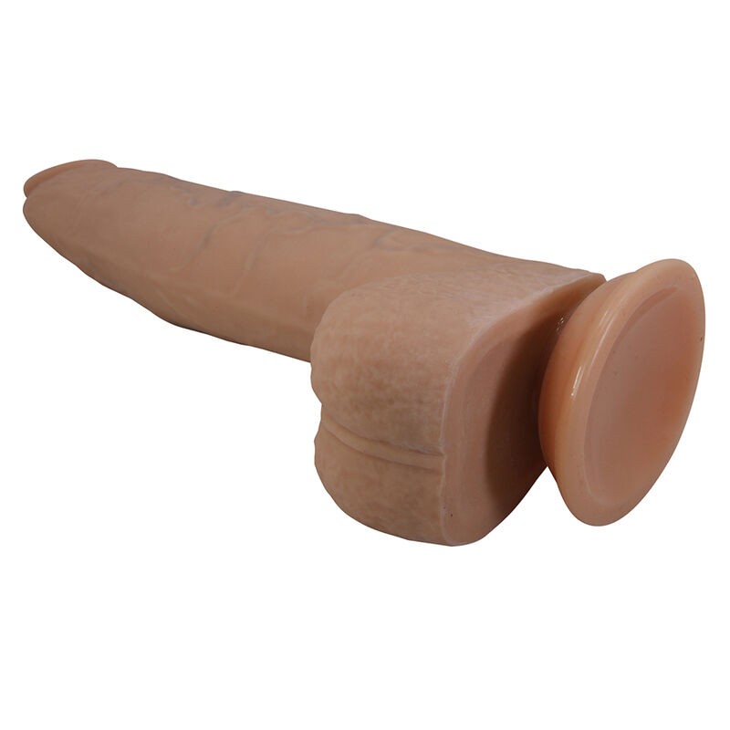 PRETTY LOVE FABIAN DILDO FLEXIBLE CON VENTOSA CARNE