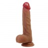 PRETTY LOVE YETI ARNeS STRAP ON CON DILDO Y VENTOSA CARNE