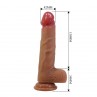 PRETTY LOVE YETI ARNeS STRAP ON CON DILDO Y VENTOSA CARNE