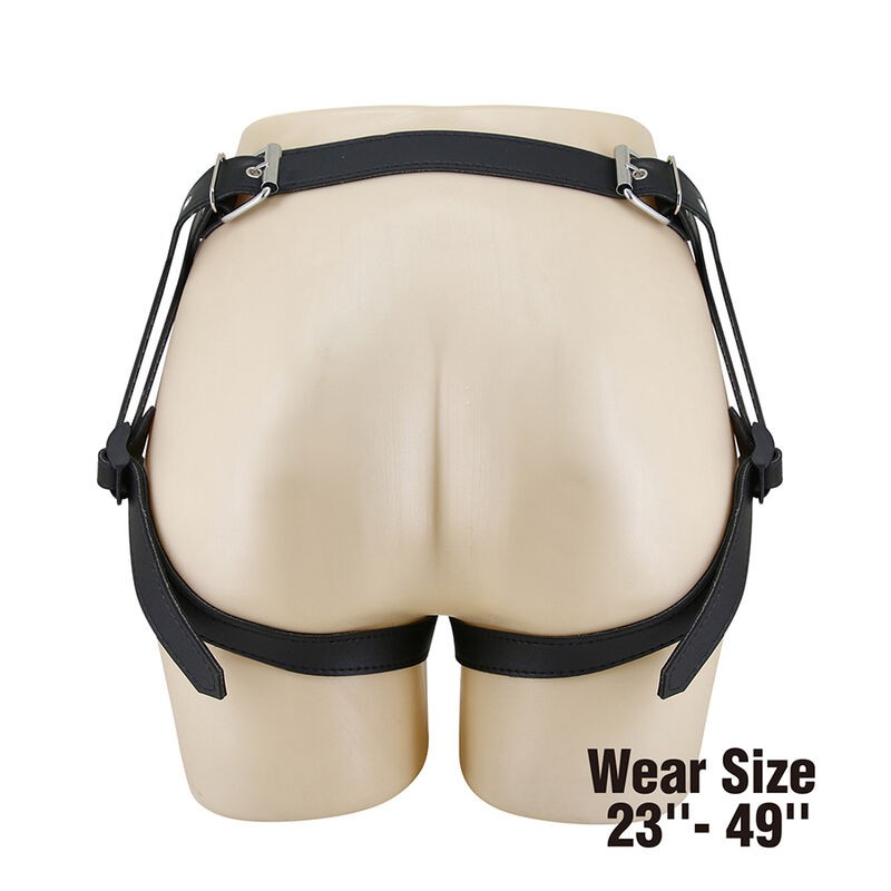 PRETTY LOVE YETI ARNeS STRAP ON CON DILDO Y VENTOSA CARNE