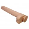 PRETTY LOVE DANY DILDO REALiSTICO FLEXIBLE CON VENTOSA 36 CM Ø 56 CM