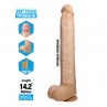 PRETTY LOVE DANY DILDO REALiSTICO FLEXIBLE CON VENTOSA 36 CM Ø 56 CM