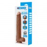 PRETTY LOVE PAT DILDO REALiSTICO FLEXIBLE CON VENTOSA 40 CM Ø 6 CM MARRoN