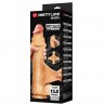 PRETTY LOVE RAEL DILDO REALiSTICO FLEXIBLE CON VENTOSA 40 CM Ø 6 CM MARRoN