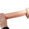 PRETTY LOVE RAEL DILDO REALiSTICO FLEXIBLE CON VENTOSA 40 CM Ø 6 CM MARRoN
