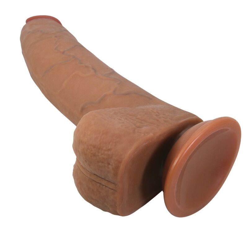 PRETTY LOVE EVANDER DILDO REALiSTICO FLEXIBLE CON VENTOSA 23 CM Ø 49 CM