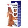 PRETTY LOVE EVANDER DILDO REALiSTICO FLEXIBLE CON VENTOSA 23 CM Ø 49 CM