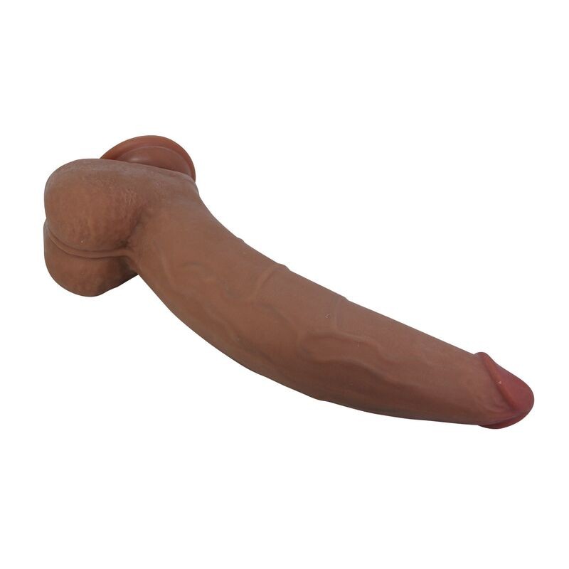 PRETTY LOVE ULRIC DILDO REALiSTICO FLEXIBLE 26 CM Ø 55 CM TPE MARRoN