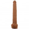 PRETTY LOVE VIGGO DILDO REALISTA TACTO SUAVE CON PIEL DESLIZANTE 365 CM MARRoN