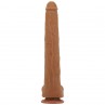 PRETTY LOVE VIGGO DILDO REALISTA TACTO SUAVE CON PIEL DESLIZANTE 365 CM MARRoN