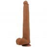 PRETTY LOVE VIGGO DILDO REALISTA TACTO SUAVE CON PIEL DESLIZANTE 365 CM MARRoN
