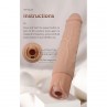 PRETTY LOVE KESSLER DILDO VIBRADOR REALISTA 10 MODOS DE VIBRACIoN Y 10 DE EMPUJE 22 CM NATURAL