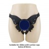 PRETTY LOVE ARNeS UNIVERSAL TIPO BRAGA PARA STRAP ON NEGRO Y AZUL