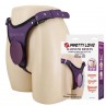 PRETTY LOVE ARNeS UNIVERSAL TIPO BRAGA PARA STRAP ON MORADO Y NEGRO